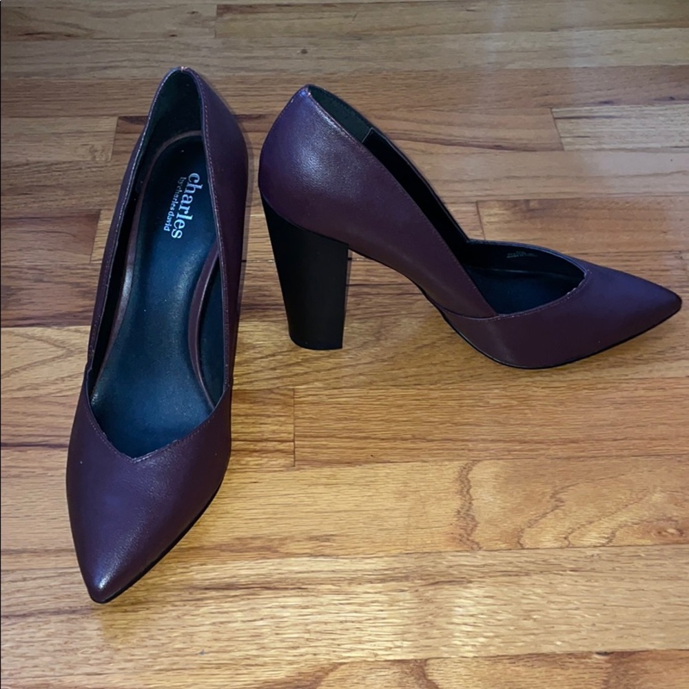NWOT Charles by Charles David Chunky, block heel